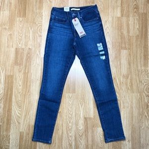 Levis Womens 311 Shaping Skinny Stretch Denim Jeans SIZE 4 Medium 27 x 30 blue